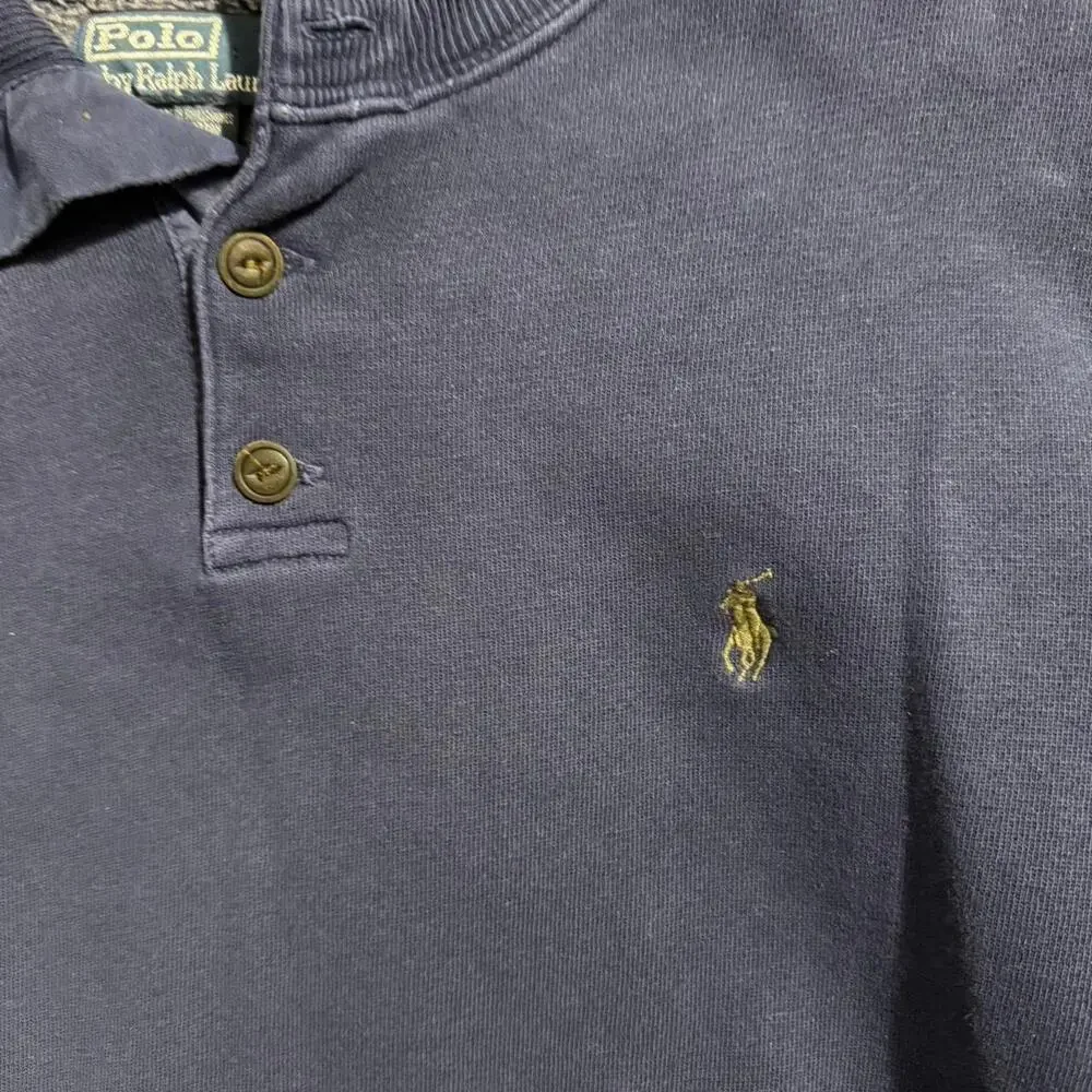 Vintage Polo Ralph Lauren Men’s Blue Pullover Sweater Size Large
